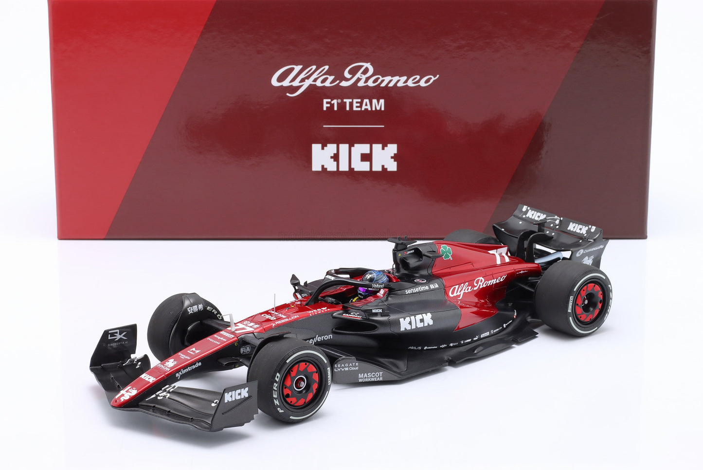 MINICHAMPS - ALFA ROMEO - F1 C43 TEAM STAKE N 77 AUSTRALIAN GP 2023 VALTTERI BOTTAS