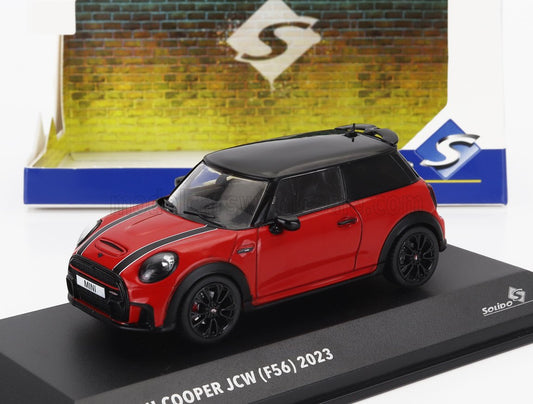 SOLIDO - 1/43 - MINI - COOPER JOHN WORKS JCW F56 2023 - RED