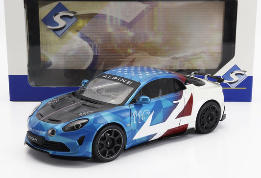 SOLIDO - 1/18 - ALPINE - ALPINE A110 RADICALE COUPE 2023 - BLUE WHITE RED