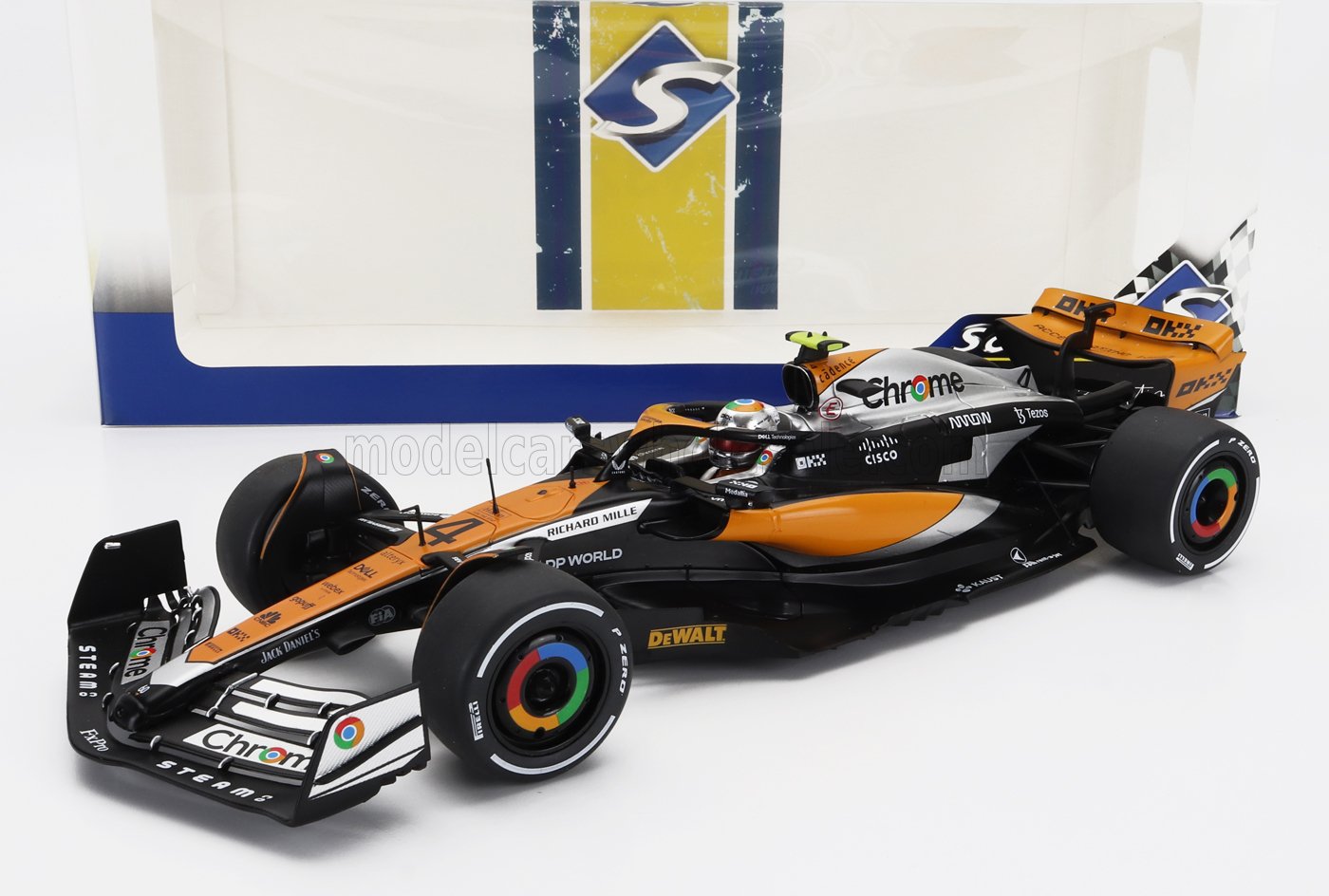 SOLIDO - McLAREN - F1 MCL60 TEAM McLAREN N 4 2nd BRITISH GP 2023 LANDO NORRIS