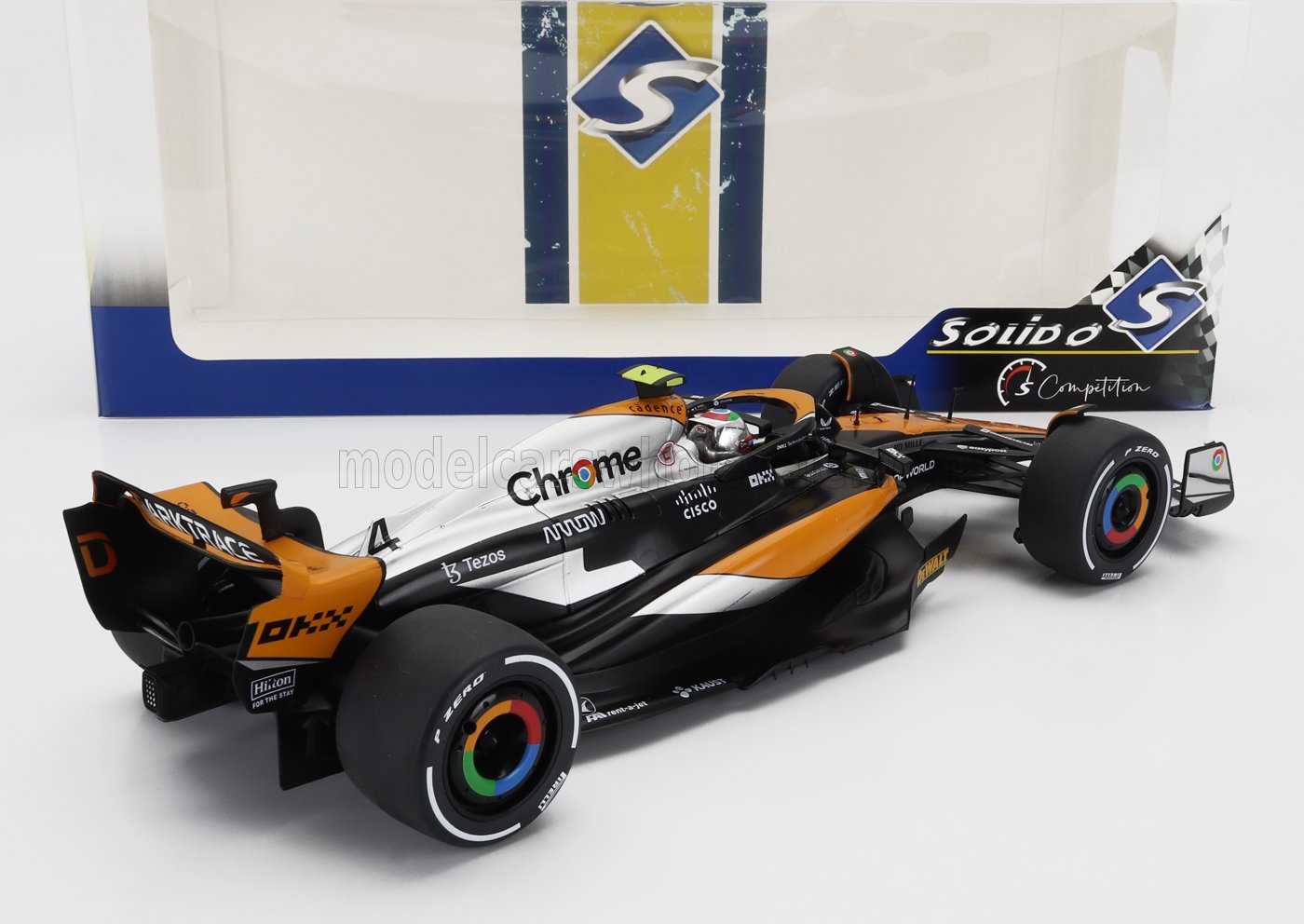 SOLIDO - McLAREN - F1 MCL60 TEAM McLAREN N 4 2nd BRITISH GP 2023 LANDO NORRIS