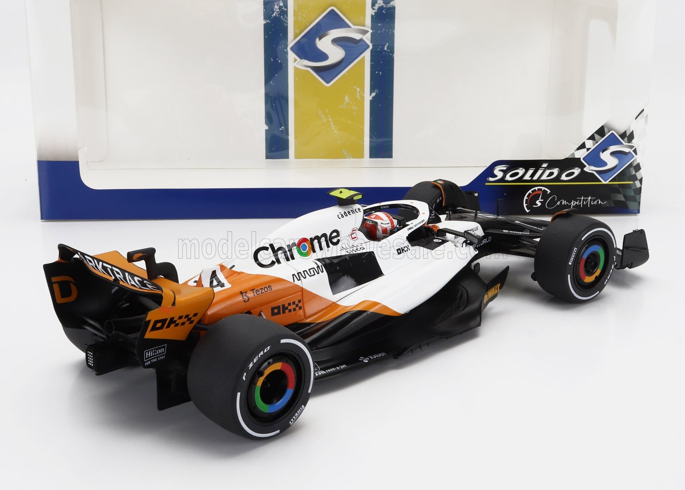 SOLIDO - McLAREN - F1 MCL60 TEAM McLAREN N 4 9th MONACO GP 2023 LANDO NORRIS