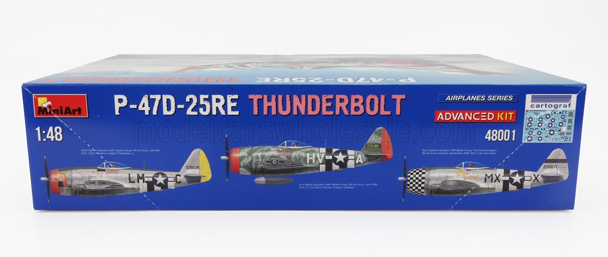 MINIART - DRAGON WINGS - P-47D-30 THUNDERBOLT AIRPLANE MILITARY 1942