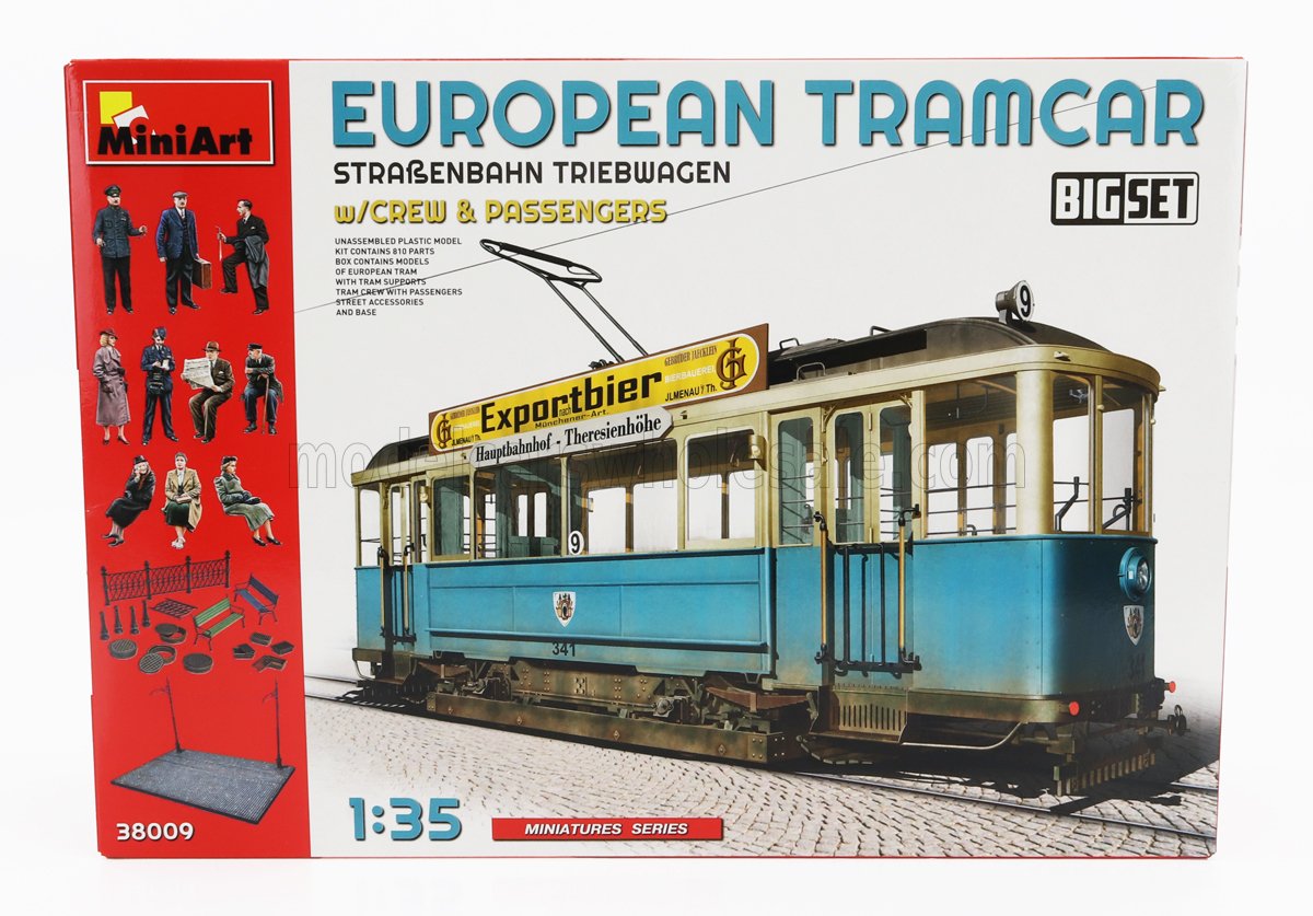 MINIART - TRAM - EUROPEAN TRAMCAR