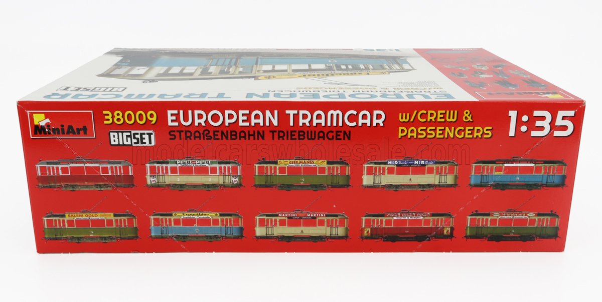 MINIART - TRAM - EUROPEAN TRAMCAR