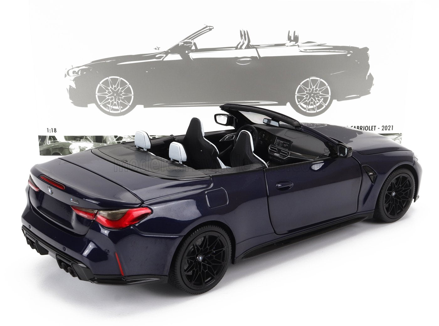 MINICHAMPS - BMW - 4-SERIES M4 (G83) CABRIOLET 2020