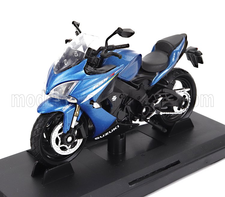 MOTOR-MAX - 1/18 - SUZUKI - GSX-S1000F 2017 - BLUE BLACK