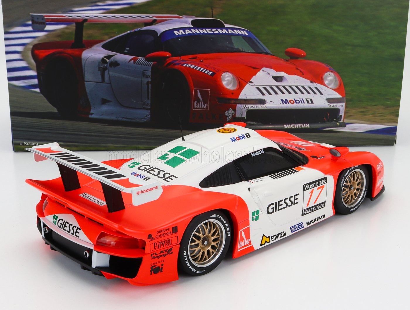 WERK83 - PORSCHE - 911 3.2L GT1 EVO TEAM N 17 FIA GT CHAMPIONSHIP 1997 EMMANUEL COLLARD - MAURO BALDI