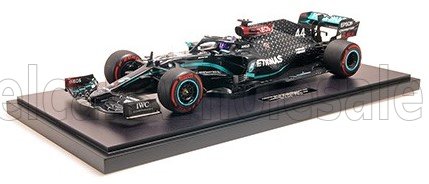 MINICHAMPS - MERCEDES GP - F1 W11 EQ PERFORMANCE PETRONAS MOTORSPORT N 44 WORLD CHAMPION WINNER EIFEL GP (91st WIN) LEWIS HAMILTON 2020 - CON VETRINA