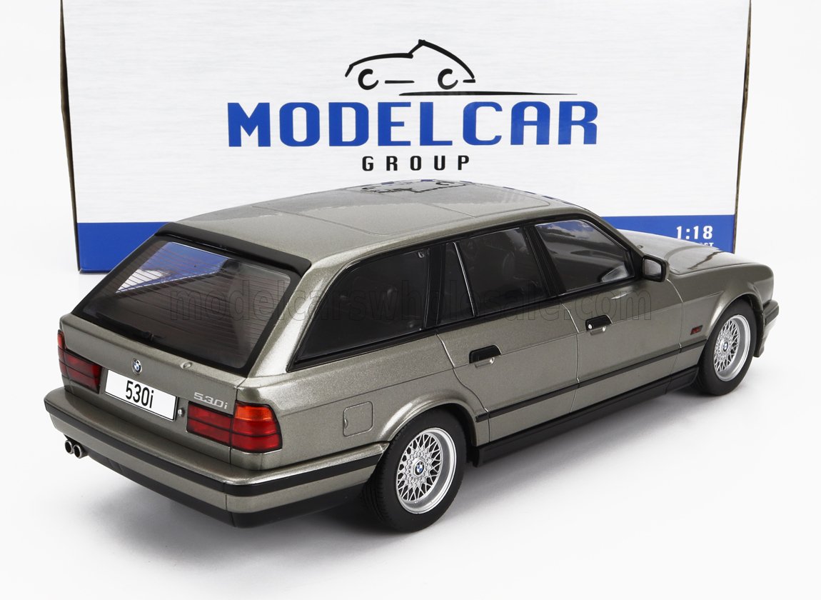 MCG - 1/18 - BMW - 5-SERIES 530i TOURING (E34) SW STATION WAGON 1989 - GREY MET