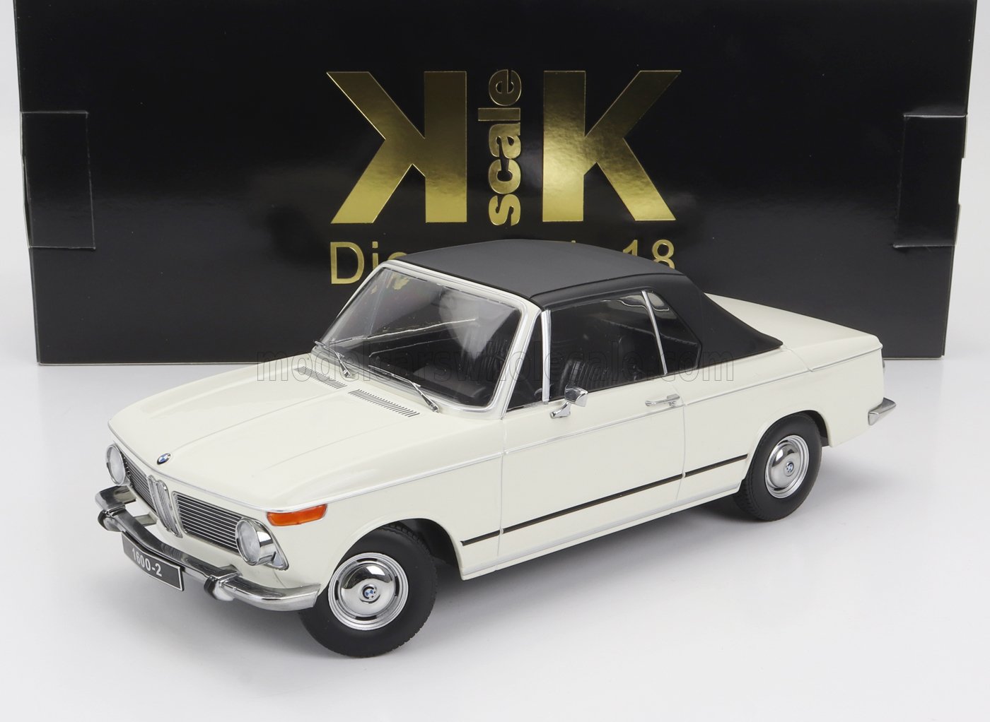 KK-SCALE - BMW - 1600-2 CABRIOLET 1968 - WITH REMOVABLE SOFT-TOP