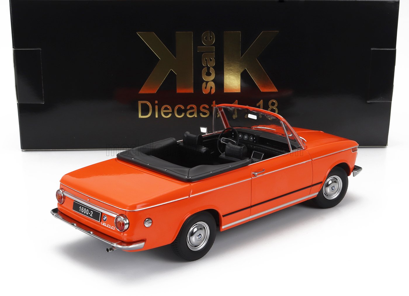 KK-SCALE - BMW - 1600-2 CABRIOLET 1968 - WITH REMOVABLE SOFT-TOP