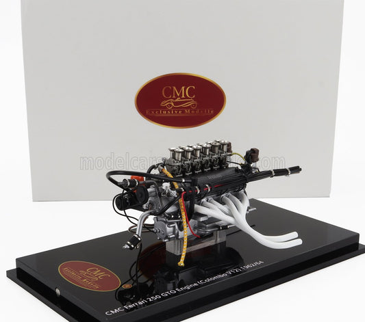 CMC - 1/18 - FERRARI - MOTORE - ENGINE FERRARI 250 1962 - CON VETRINA - WITH SHOWCASE - BLACK