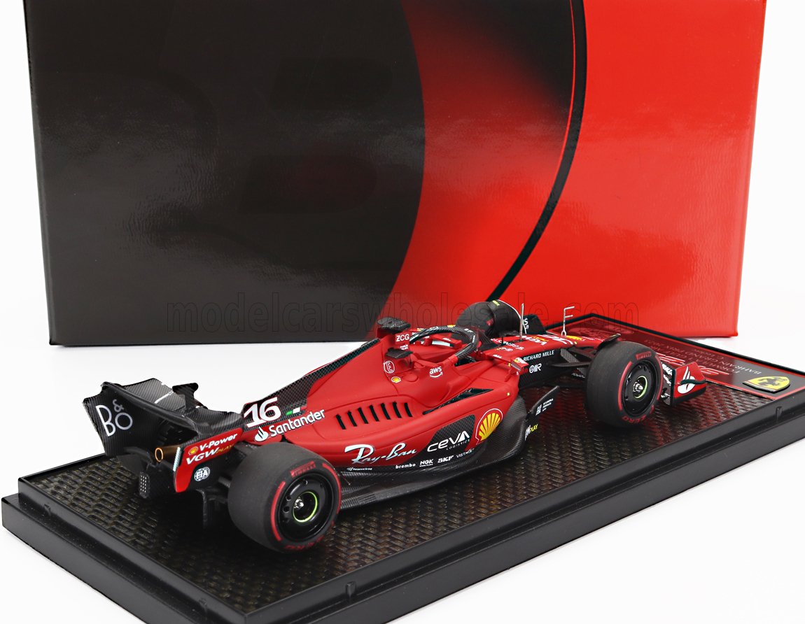 BBR-MODELS - FERRARI - F1 SF-23 TEAM SCUDERIA FERRARI N 16 BAHRAIN GP 2023 CHARLES LECLERC