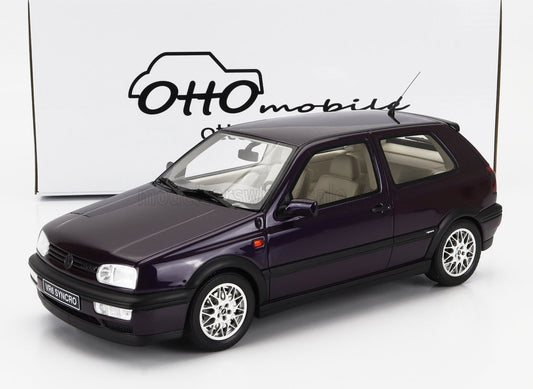 OTTO-MOBILE - 1/18 - VOLKSWAGEN - GOLF III VR6 SYNCRO 1995 - SYNCRO RED