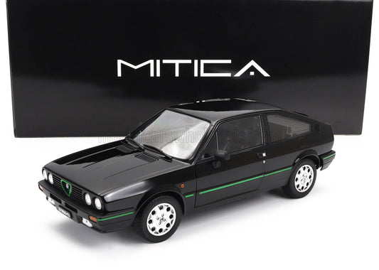 MITICA-DIECAST - 1/18 - ALFA ROMEO - ALFA ROMEO SPRINT 1.5 QUADRIFOGLIO VERDE 1983 - NERO BLACK