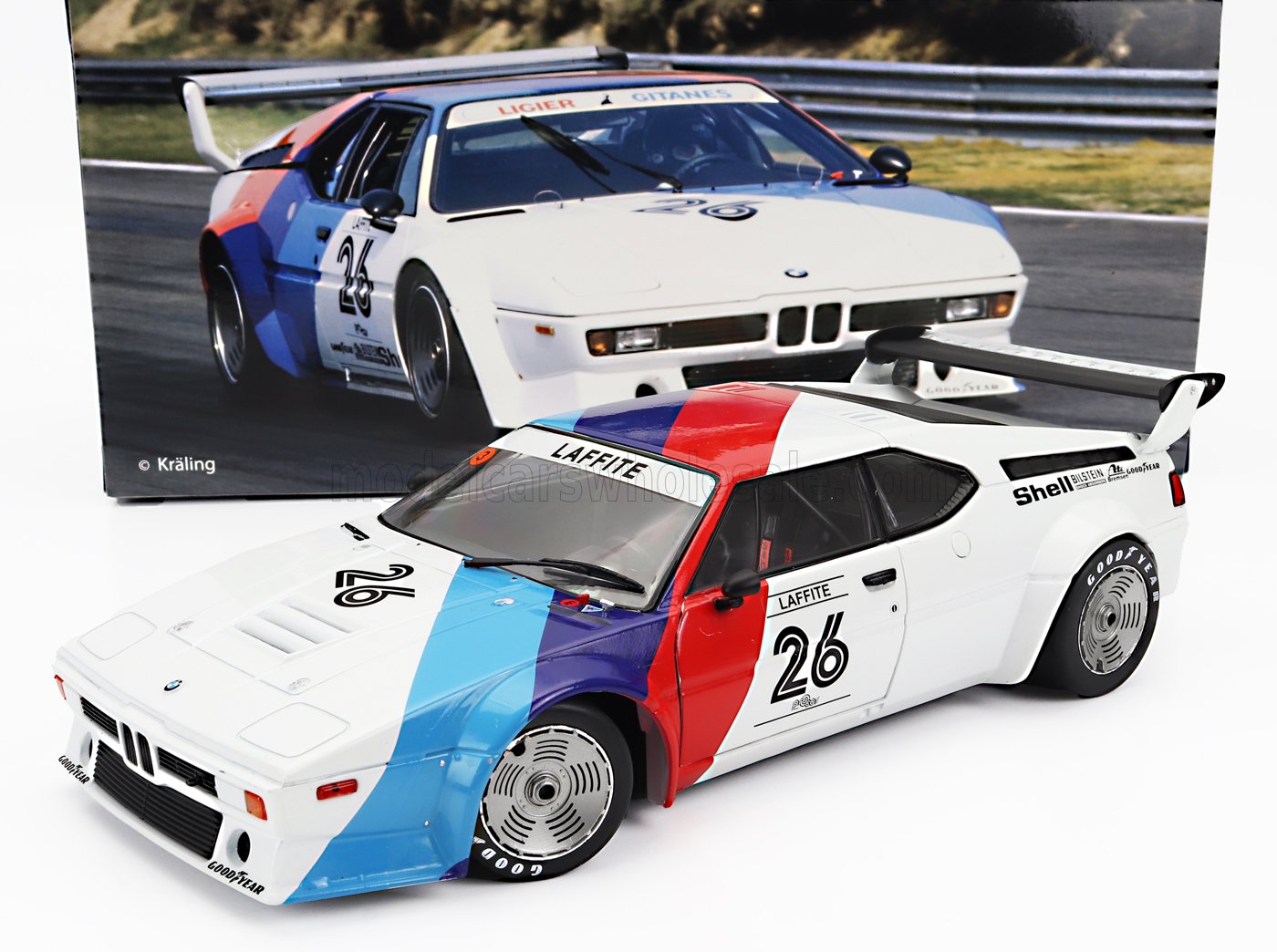 WERK83 - BMW - M1 M88 3.5L TEAM BMW MOTORSPORT N 26 PROCAR SERIES 1979 JACQUES LAFFITE