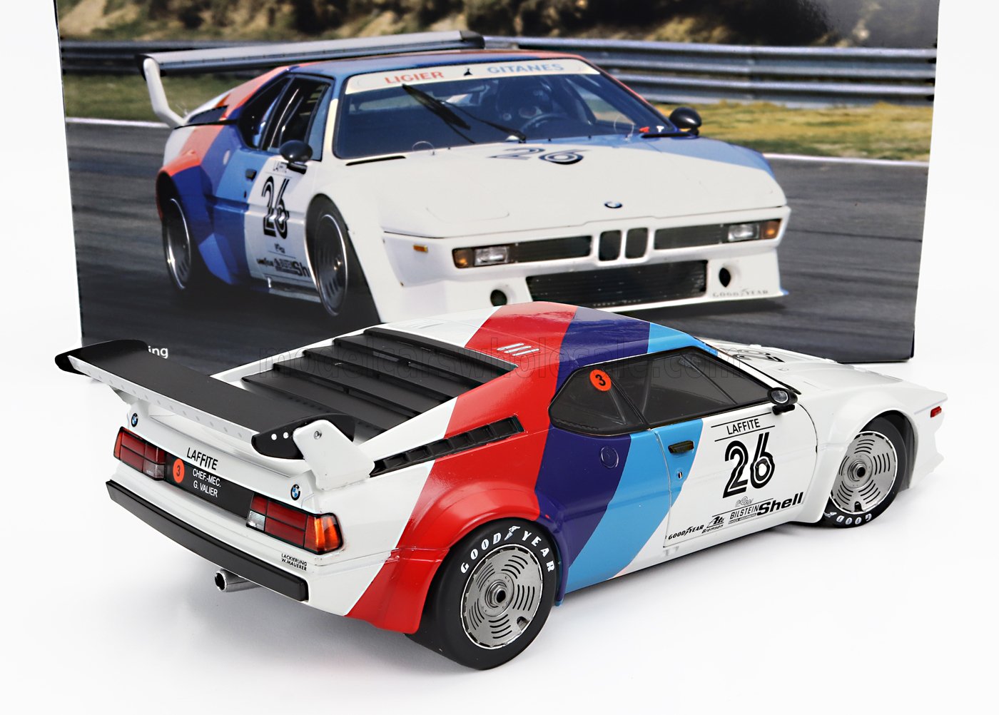 WERK83 - BMW - M1 M88 3.5L TEAM BMW MOTORSPORT N 26 PROCAR SERIES 1979 JACQUES LAFFITE