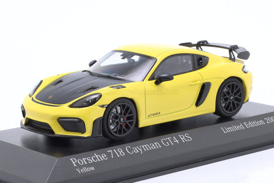 MINICHAMPS - PORSCHE - 718 (982) CAYMAN GT4 RS 2021 - BLACK RIMS