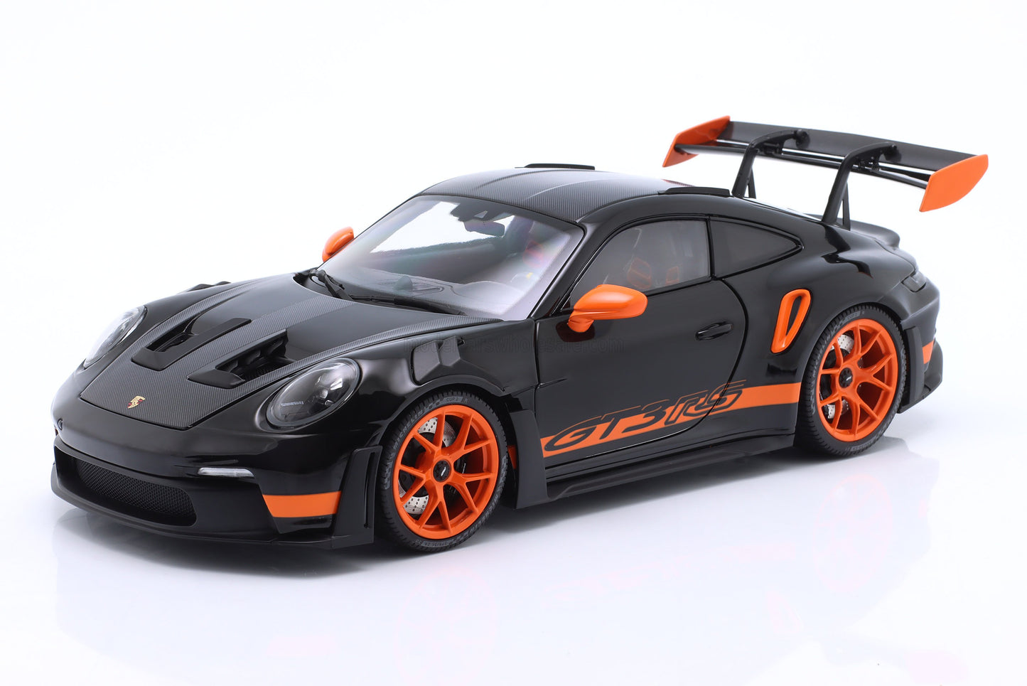 MINICHAMPS - PORSCHE - 911 992 GT3 RS COUPE 2022 - ORANGE RIMS