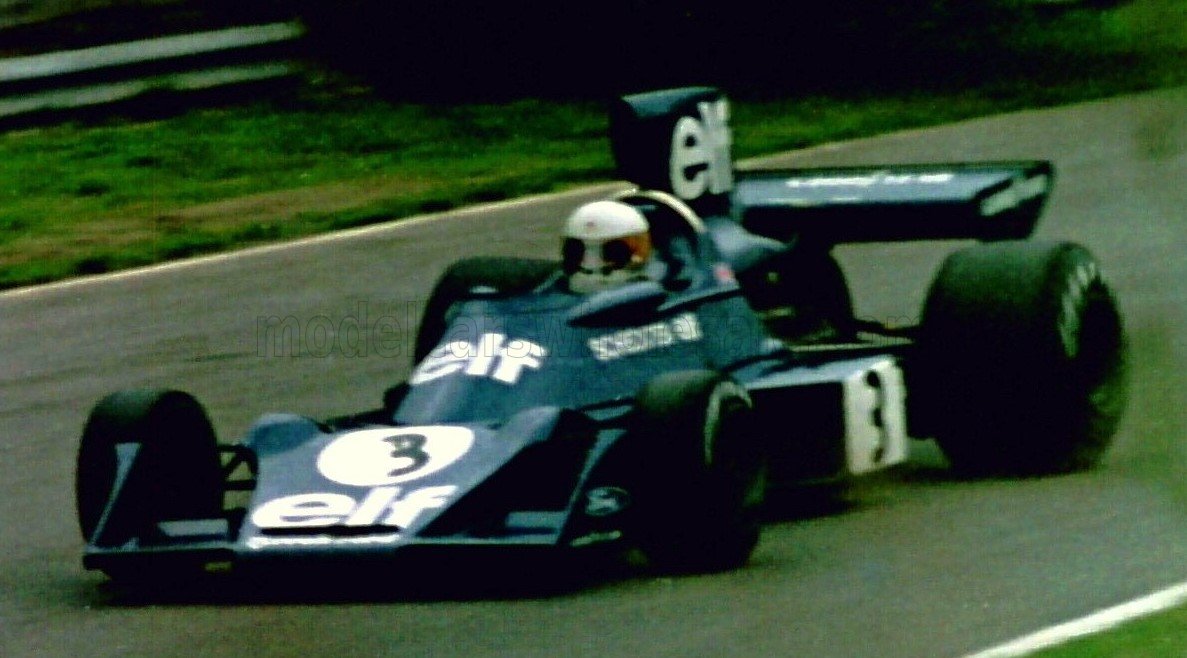 GP-REPLICAS - TYRRELL - F1 FORD 007 ELF N 3 WINNER GP SWEDEN 1974 JODY SCHECKTER