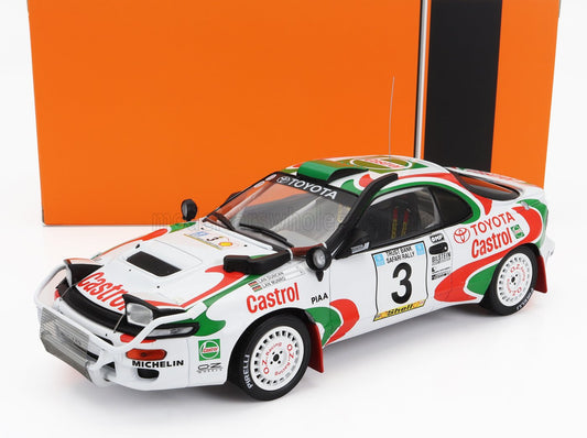 IXO-MODELS - TOYOTA - CELICA GT4 TURBO 4WD ST185 TEAM CASTROL N 3 3rd RALLY SAFARI 1993 IAN DUNCAN - IAN MUNRO