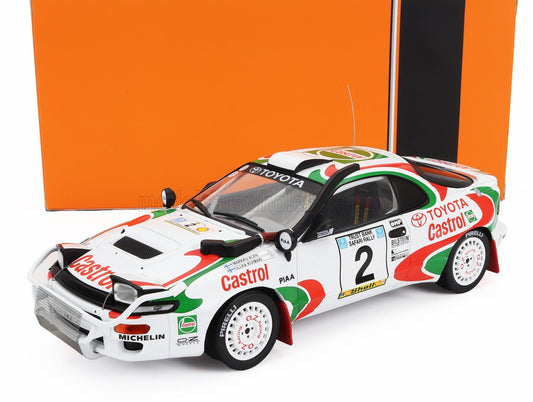 IXO-MODELS - TOYOTA - CELICA GT4 TURBO 4WD ST185 TEAM CASTROL N 2 2nd RALLY SAFARI 1993 ALEN MARKKU - ILKKA KIVIMAKI