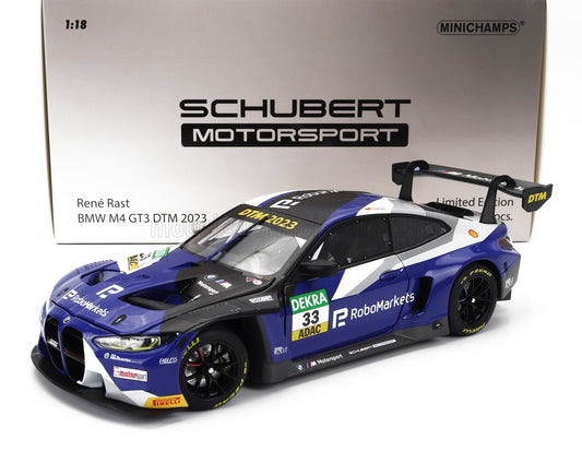 MINICHAMPS - BMW - 4-SERIES M4 GT3 TEAM SCHUBERT MOTORSPORT N 33 SEASON DTM 2023 RENE RAST