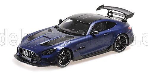 MINICHAMPS - 1/18 - MERCEDES BENZ - AMG GT V8 BLACK SERIES 2020 - MATT BLUE BLACK