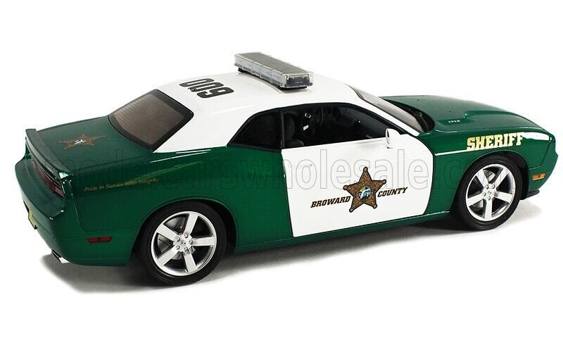 ACME-MODELS - DODGE - CHALLENGER R/T COUPE POLICE BROWARD COUNTY SHERIFF 2009