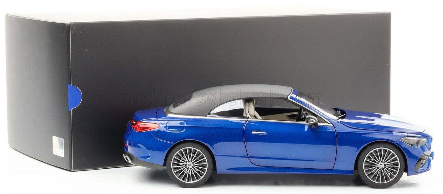 NOREV - 1/18 - MERCEDES BENZ - CLE-CLASS CABRIOLET (A236) AMG LINE 2024 - SPECTRAL BLUE BLACK