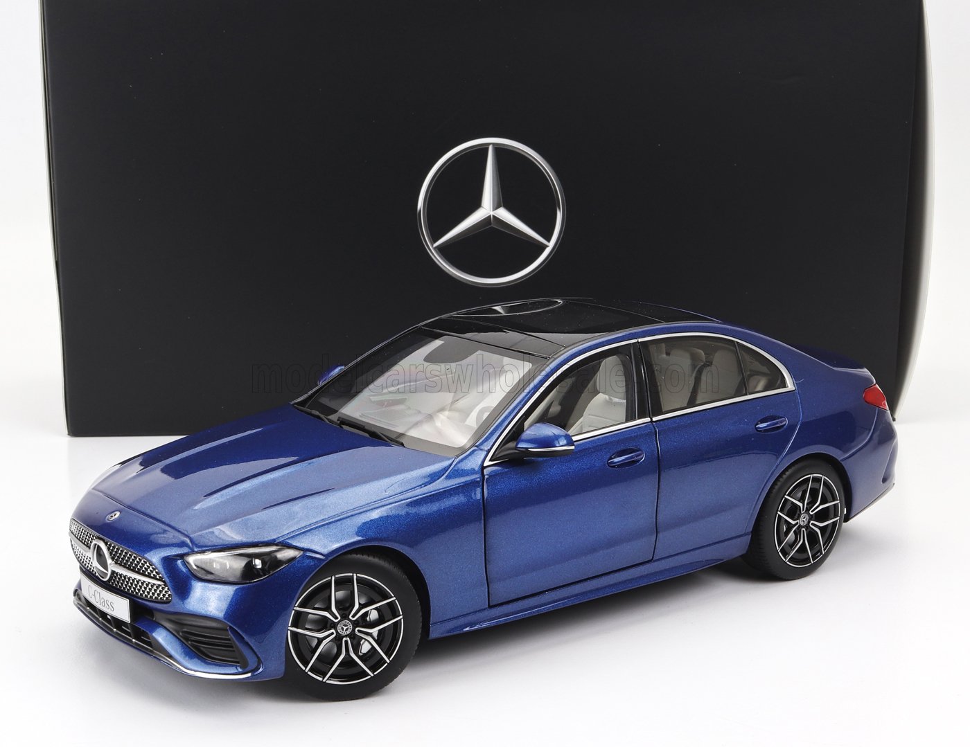 NZG - 1/18 - MERCEDES BENZ - C-CLASS (W206) 2021 - SPECTRAL BLUE BLACK