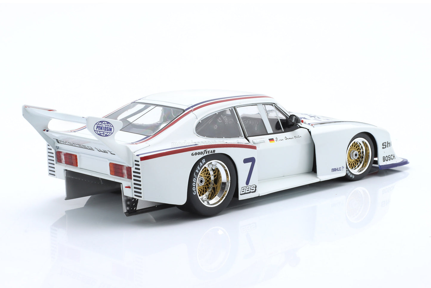 WERK83 - 1/18 - FORD ENGLAND - CAPRI TURBO Gr.5 ZAKSPEED N 7 DRM 1983 JORG VAN OMMEN - WHITE