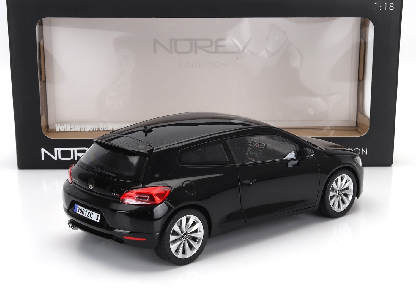 NOREV - 1/18 - VOLKSWAGEN - SCIROCCO MKI 2009 - BLACK