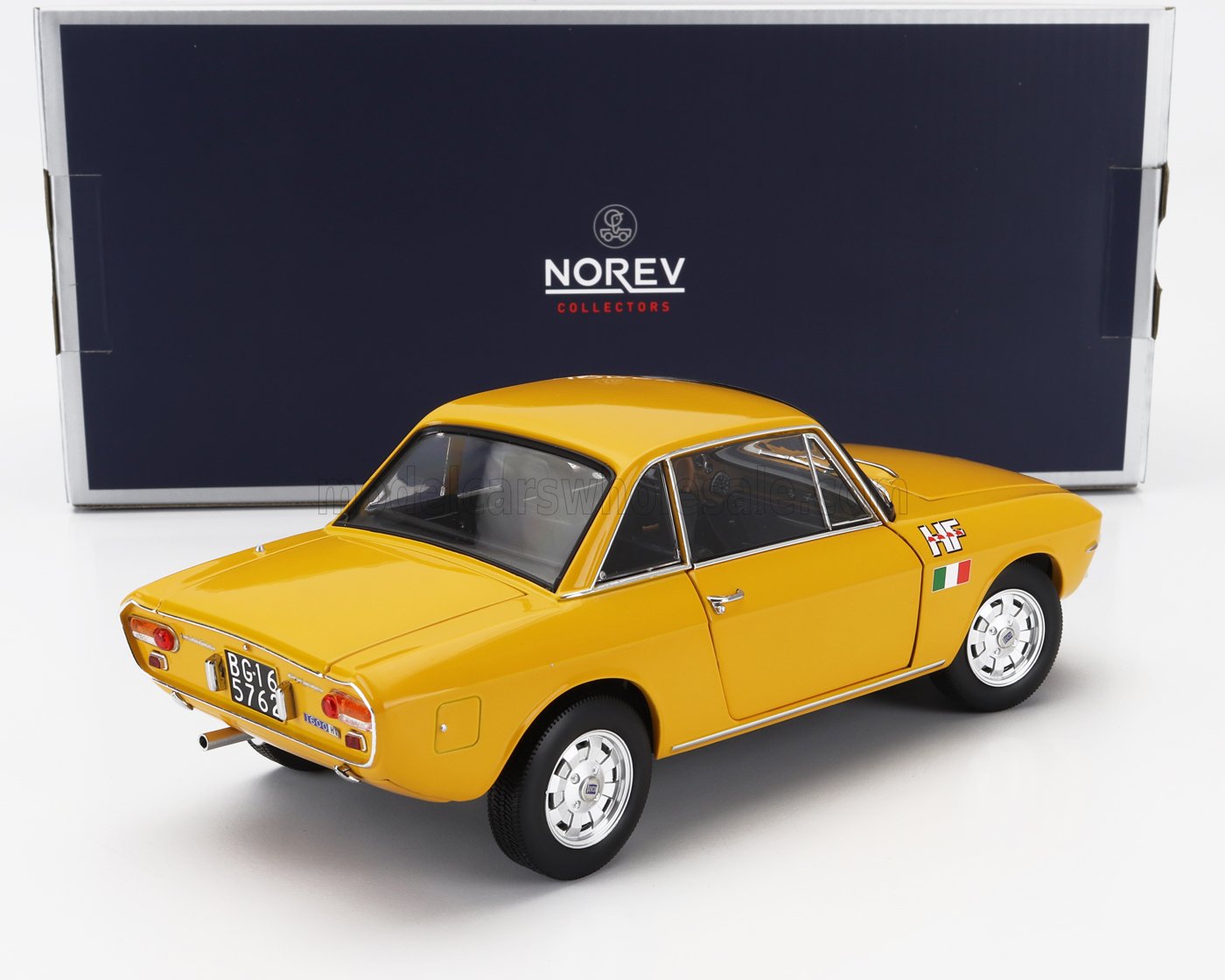 NOREV - 1/18 - LANCIA - FULVIA 1600 HF LUSSO 1971 - ORANGE