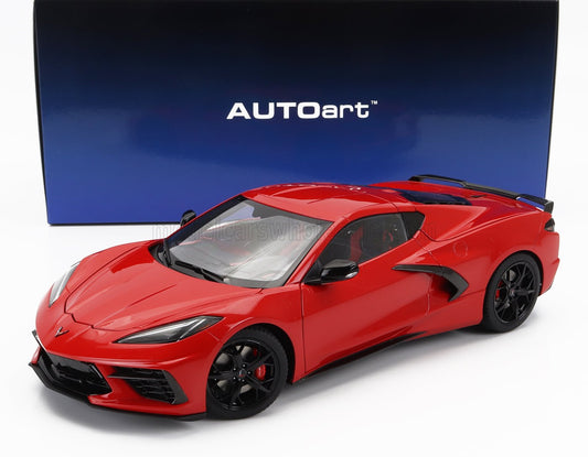 AUTOART - 1/18 - CHEVROLET - CORVETTE C8 Z51 STINGRAY SPIDER 2020 - TORCH RED