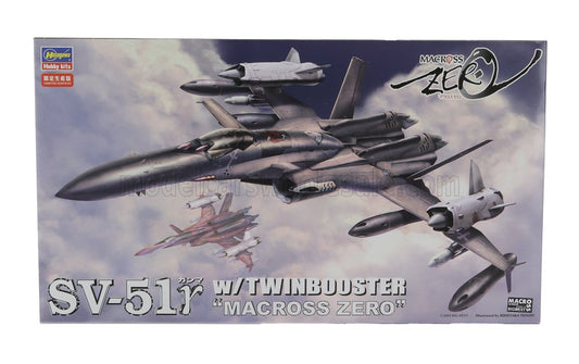 HASEGAWA - 1/72 - TV SERIES - SV-51Y TWINBOOSTER FIGHTER AIRPLANE MACROSS ZERO - /