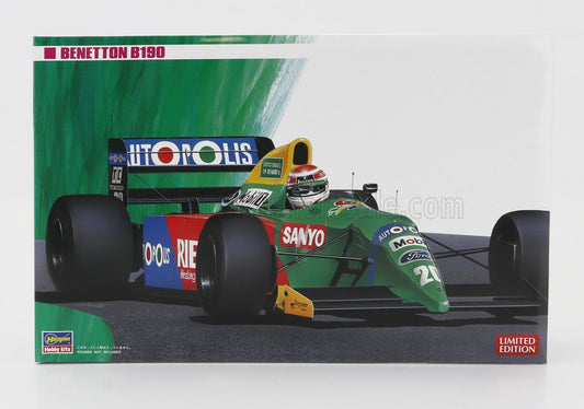 HASEGAWA - 1/24 - BENETTON - F1 B190 FORD N 19 ALESSANDRO NANNINI + N 20 SEASON 1990 NELSON PIQUET - /