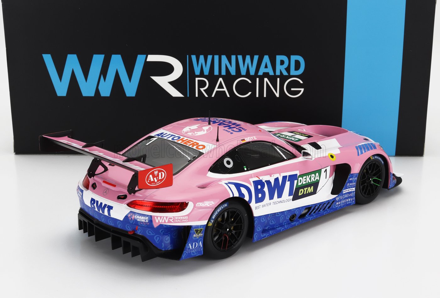 IXO-MODELS - MERCEDES BENZ - AMG GT3 TEAM WINWARD RACING N 1 DTM SEASON 2022 MAXIMILIAN GOTZ