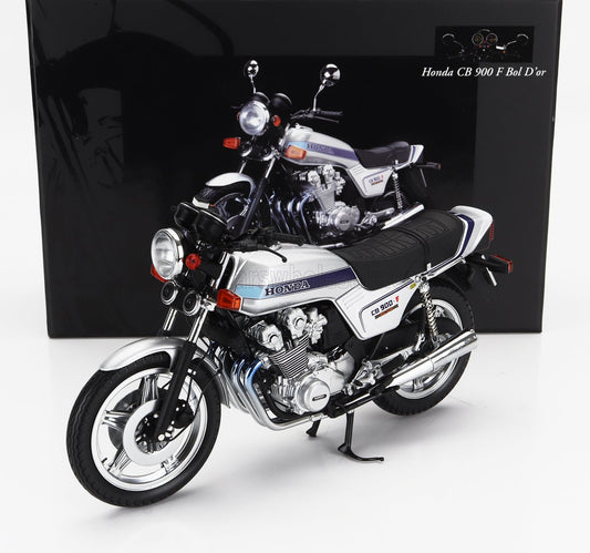 MINICHAMPS - 1/12 - HONDA - CB 900F BOL D'OR 1978 - SILVER