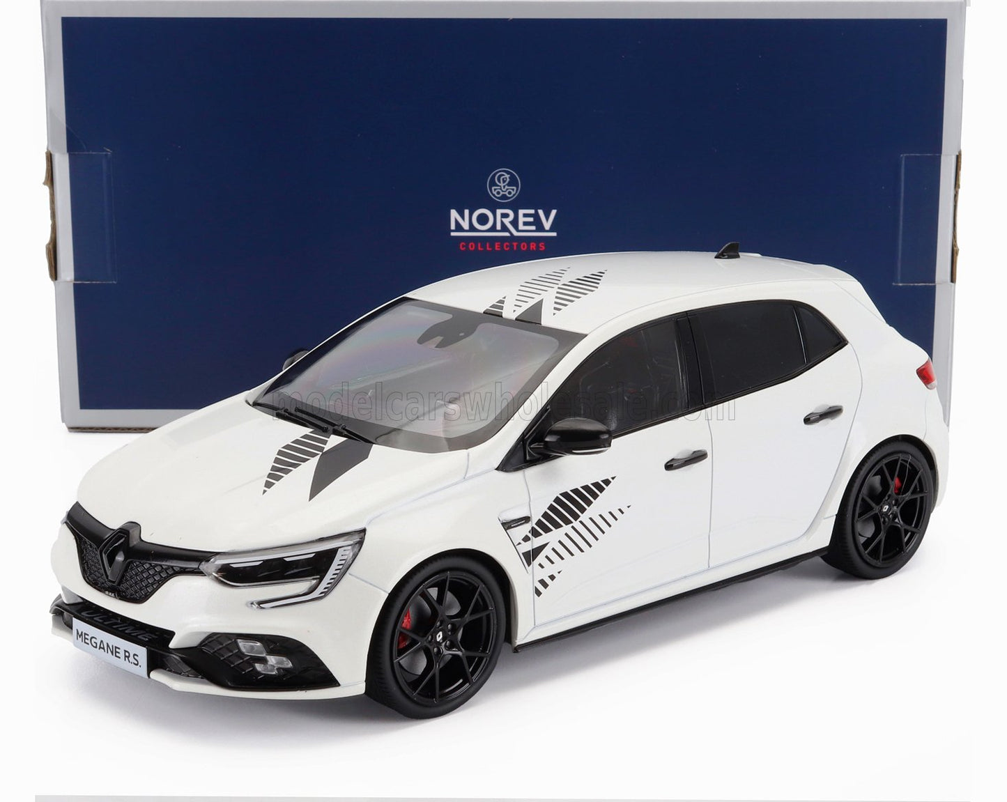 NOREV - 1/18 - RENAULT - MEGANE RS SPORT ULTIME 2023 - PEARL WHITE