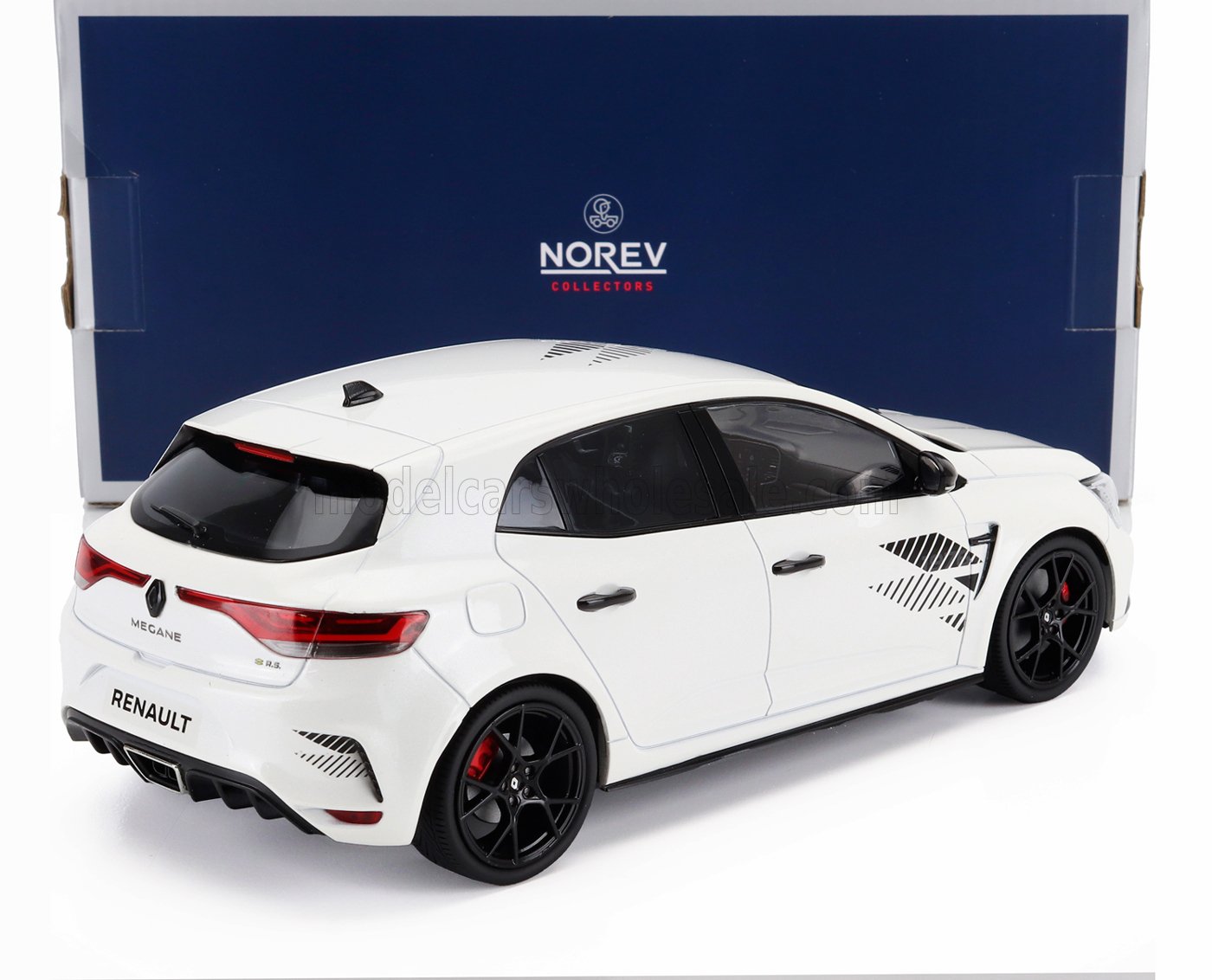 NOREV - 1/18 - RENAULT - MEGANE RS SPORT ULTIME 2023 - PEARL WHITE