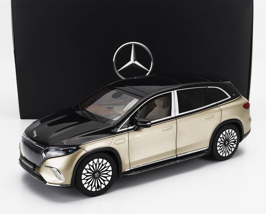 NOREV - 1/18 - MERCEDES BENZ - MAYBACH EQS 680 (Z296) SUV 2024 - GOLD BLACK