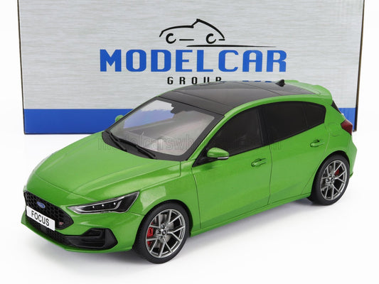 MCG - 1/18 - FORD ENGLAND - FOCUS ST 2022 - GREEN MET