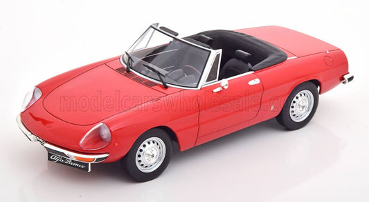 NOREV - 1/18 - ALFA ROMEO - DUETTO 2000 SPIDER 1978 - RED