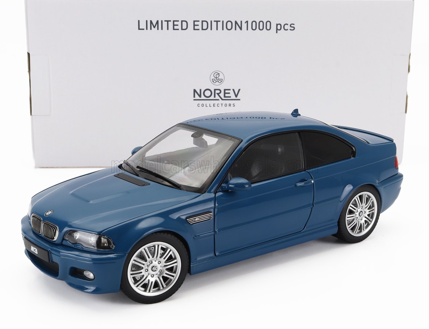 NOREV - 1/18 - BMW - 3-SERIES M3 (E46) COUPE 2000 - BLUE