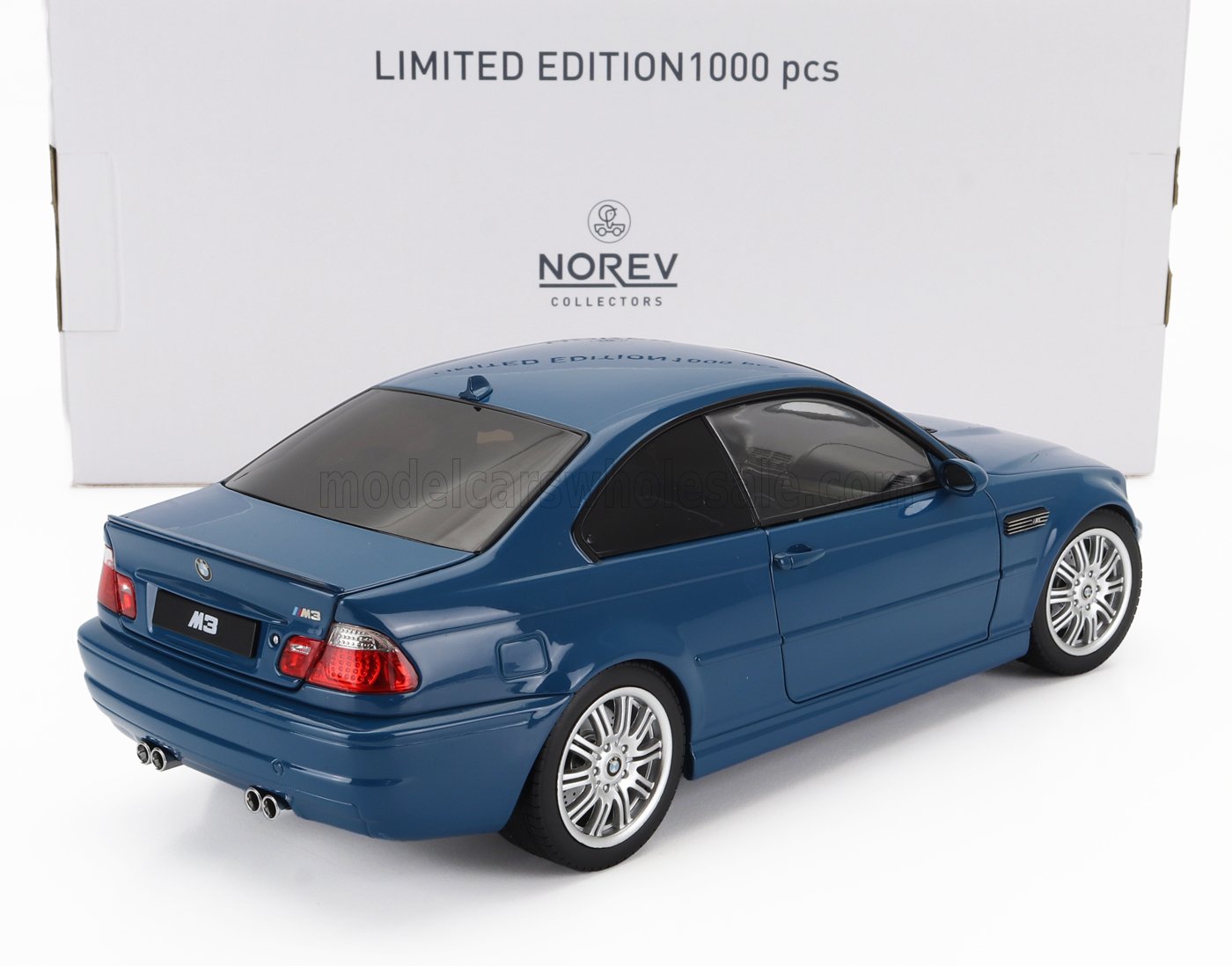 NOREV - 1/18 - BMW - 3-SERIES M3 (E46) COUPE 2000 - BLUE