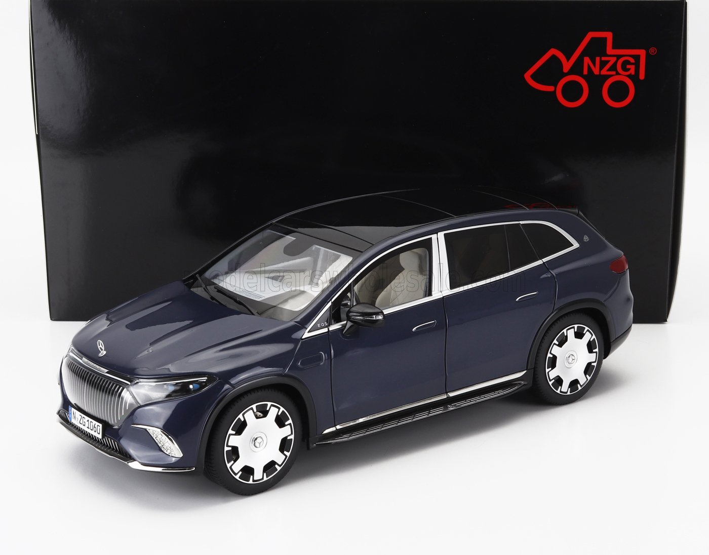 NZG - 1/18 - MERCEDES BENZ - MAYBACH EQS 680 (Z296) SUV 2024 - SOLDALITH BLUE