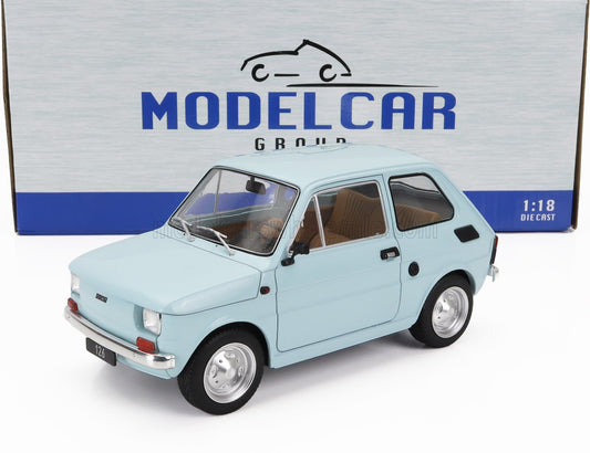 MCG - 1/18 - FIAT - 126 1972 - LIGHT BLUE