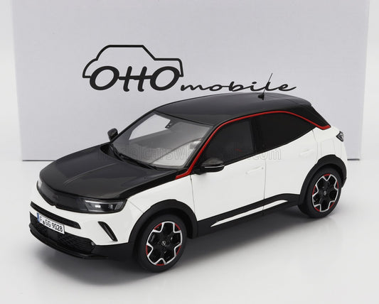 OTTO-MOBILE - 1/18 - OPEL - MOKKA E GS LINE 2021 - JADE WHITE